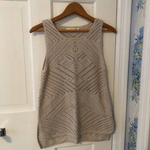 3 for $23! Knit Tank Top, Biege S